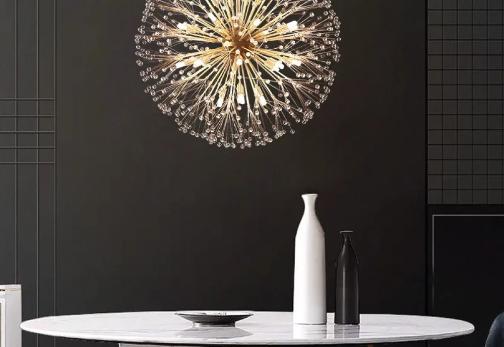 crystal sphere chandelier