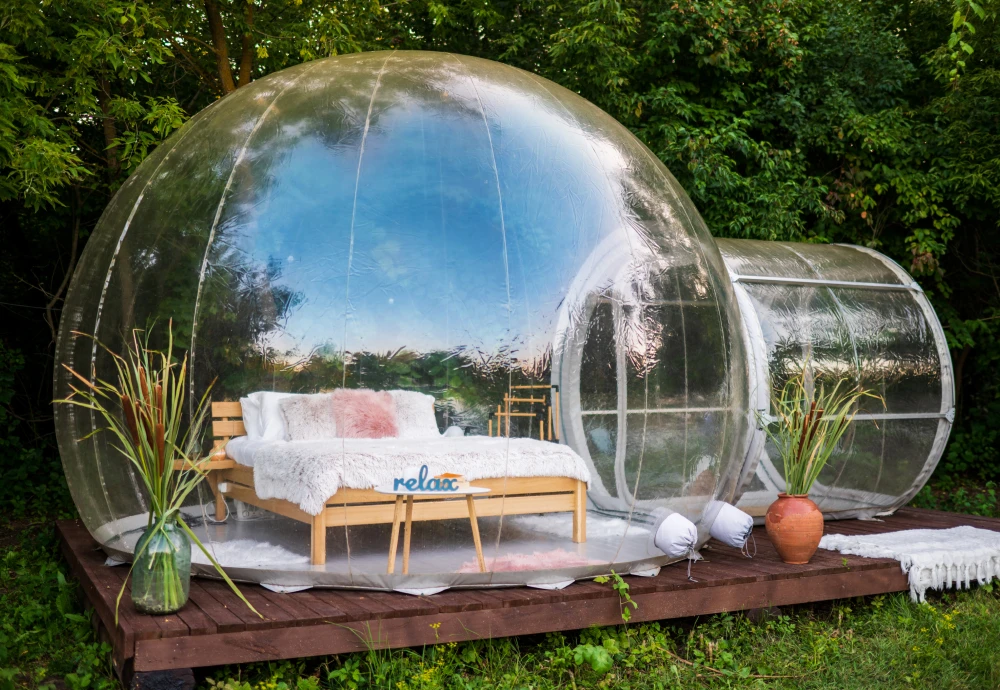 high quality inflatable clear bubble tent