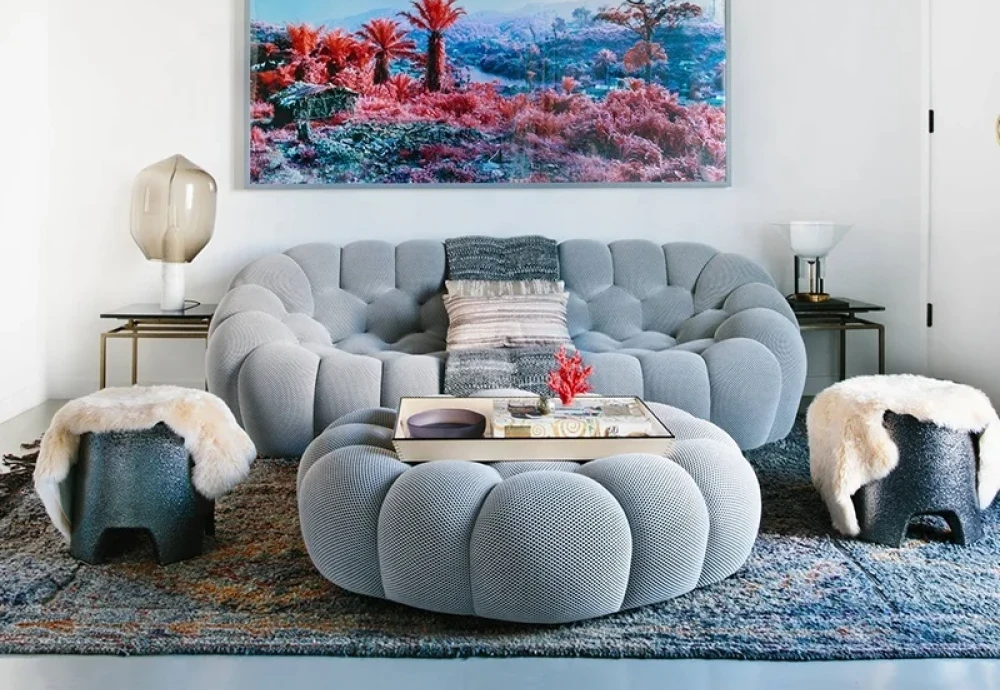 bubble curved sofa